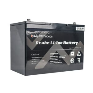 Vestwoods 100Ah 12.8V 12V Lithium-ion (LiFePO4) Battery