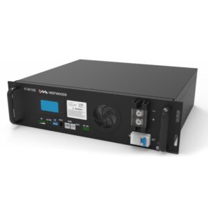 Vestwoods Lithium-ion LifePO4 Battery VT48100E-A2 5.12kWh – 51.2V – 16 Cell- 100Ah 3U LCD No SNMP / up to 10 Year Warranty